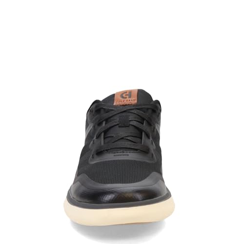 COLE HAAN حذاء كول هان للرجال من جيل زيروجراند نصيحة، أسود/تان بريطاني/عاجي، 12-م أمريكي - Image 4