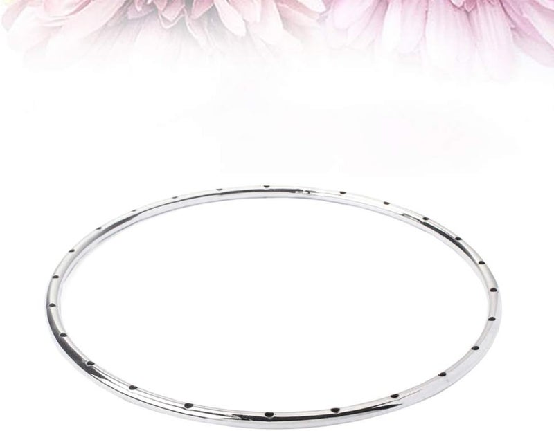 comfrt Banjo Tension Hoop for Banjo Guitar Accessories Parts Chrome Plated HA203 (Silver) - Image 5