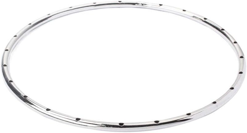 comfrt Banjo Tension Hoop for Banjo Guitar Accessories Parts Chrome Plated HA203 (Silver) - Image 1