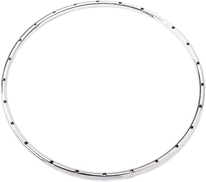 comfrt Banjo Tension Hoop for Banjo Guitar Accessories Parts Chrome Plated HA203 (Silver) - Image 3