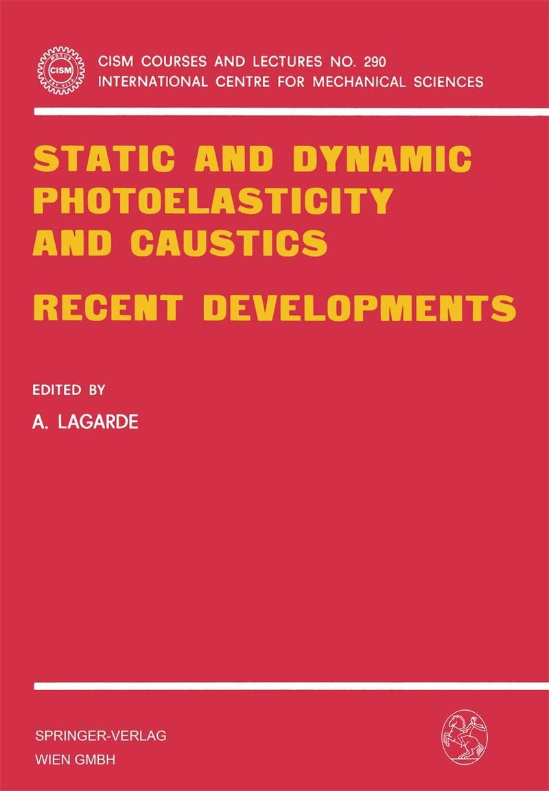 Static and Dynamic Photoelasticity and Caustics: Recent Developments 