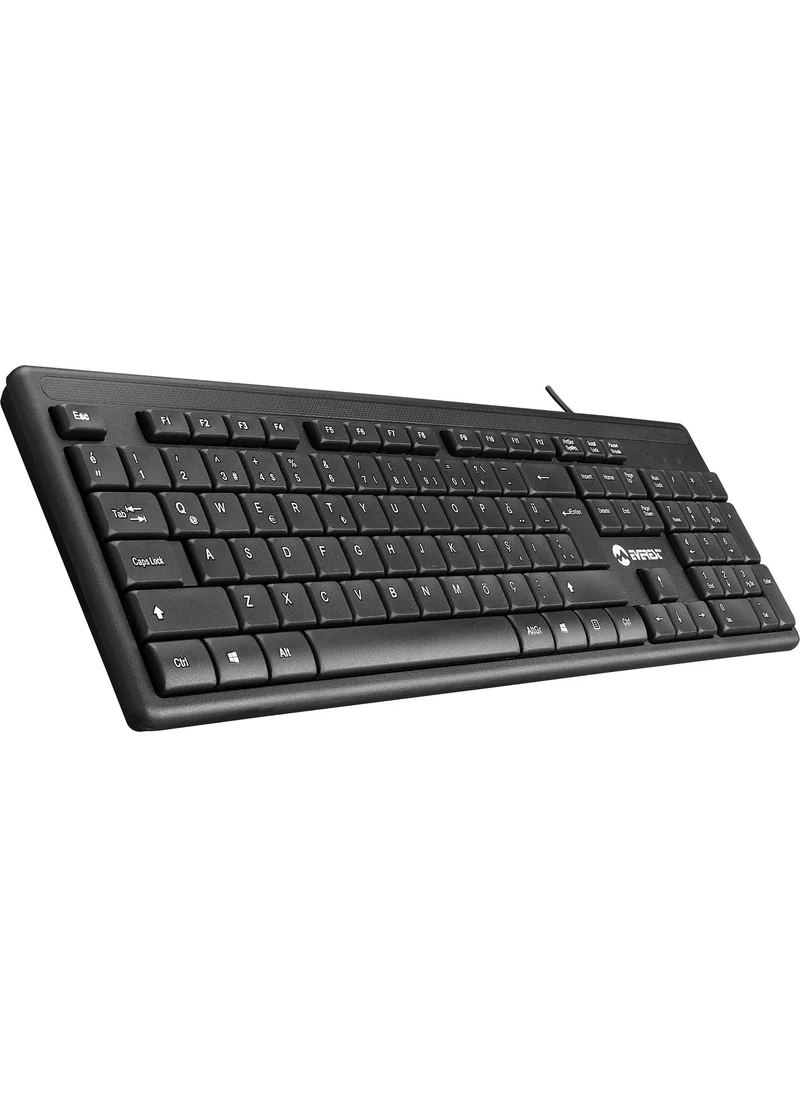 إيفرست Kb-1002 Black Usb Q Standard Keyboard