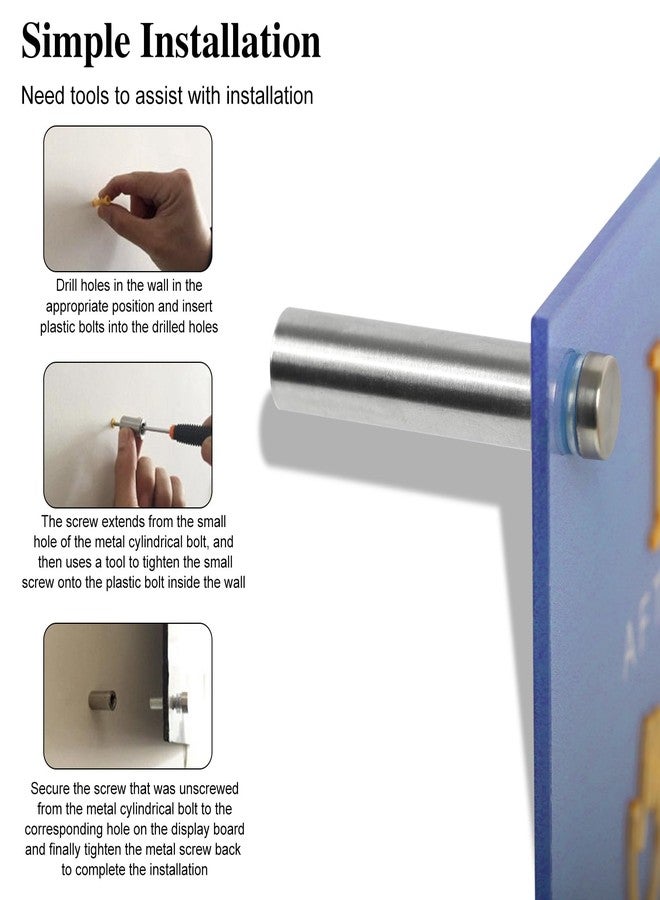 Ruetail 3D Nail salon signage on wall nail instructions aftercare acrylic sign advice for nail tech room wall decor manicure business supplies essential nail tech must haves display board Cleargold - Image 5