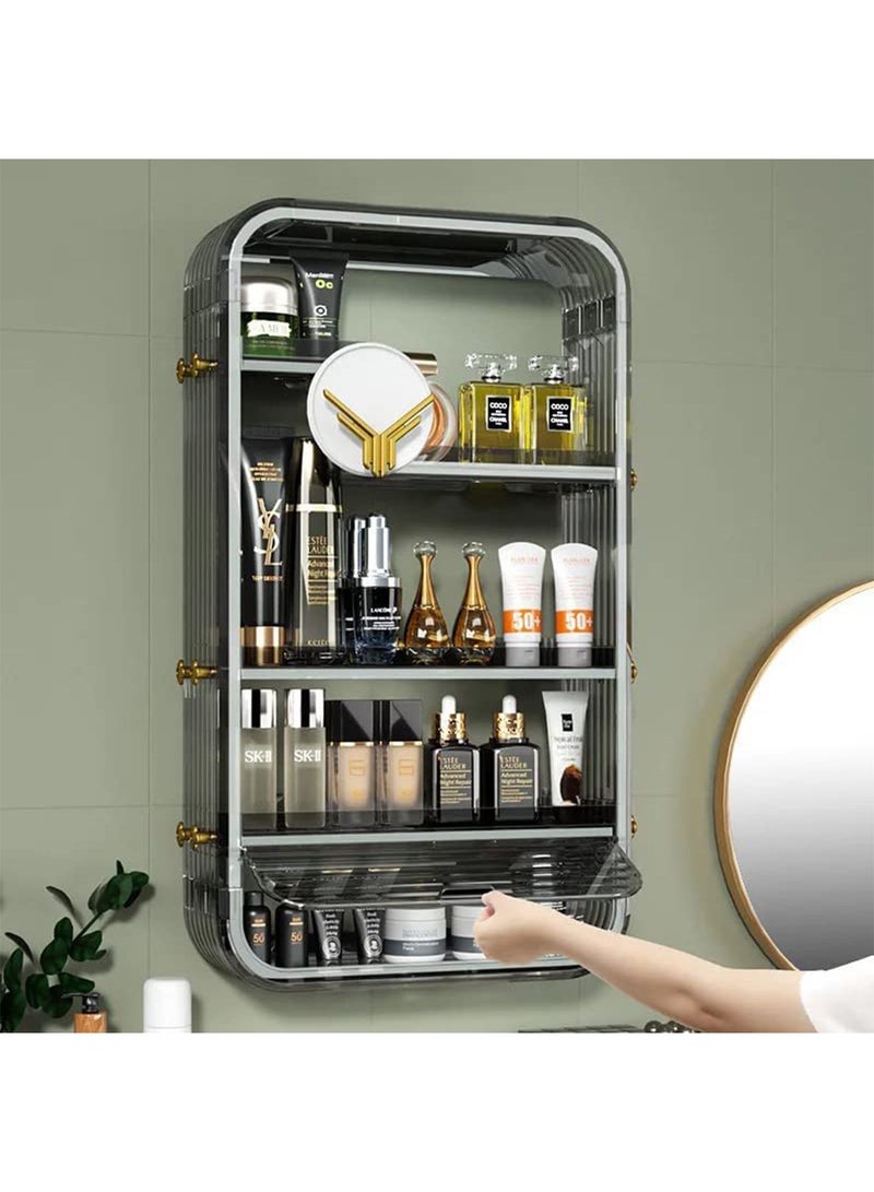 LIMOS Wall Hanging Makeup Storage Organizer Skincare for Bedroom Bathroom - Image 1