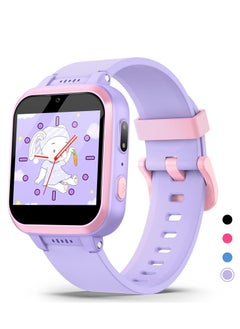 EVEREEN Kids Smart Watch Girls, Gifts For 3-10 Year Old Girls Dual Camera Touchscreen Smart Watch For Kids With Music Player, Educational Toys Toddles Birthday Gift For Girls Ages 6 7 8  - Image 1