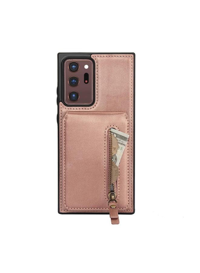 S-TOP Case For Samsung Galaxy Note20 Ultra Zipper Wallet Split MagSafe Leather Back Phone Case - Image 2