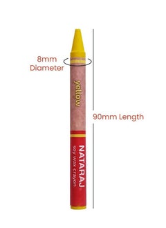 NATARAJ 12-Piece Soy Wax Crayons Multicolour  - Image 2