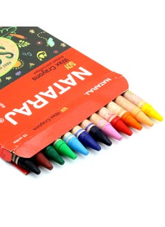 NATARAJ 12-Piece Soy Wax Crayons Multicolour  - Image 3