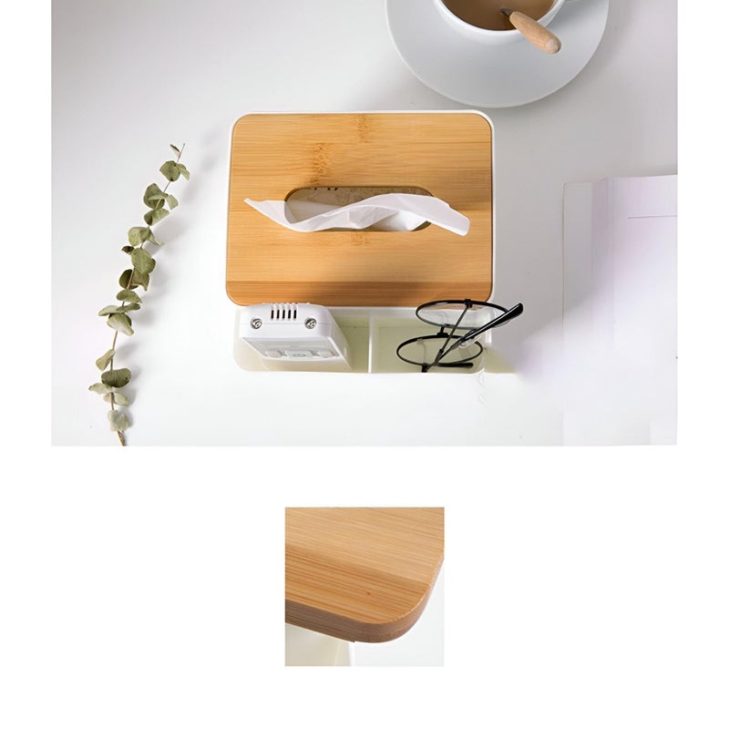 Remote Control Holder - Stylish and Practical Storage Solution for Living Room, Keeps Your Remotes Organized and Easy to Reach, Perfect for Any Decor (1 Organizer, 18X16X11cm) - Image 4