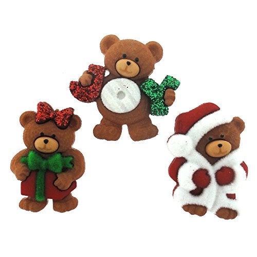 Dress It Up 7497 "A Very Beary Christmas Buttons - Image 4