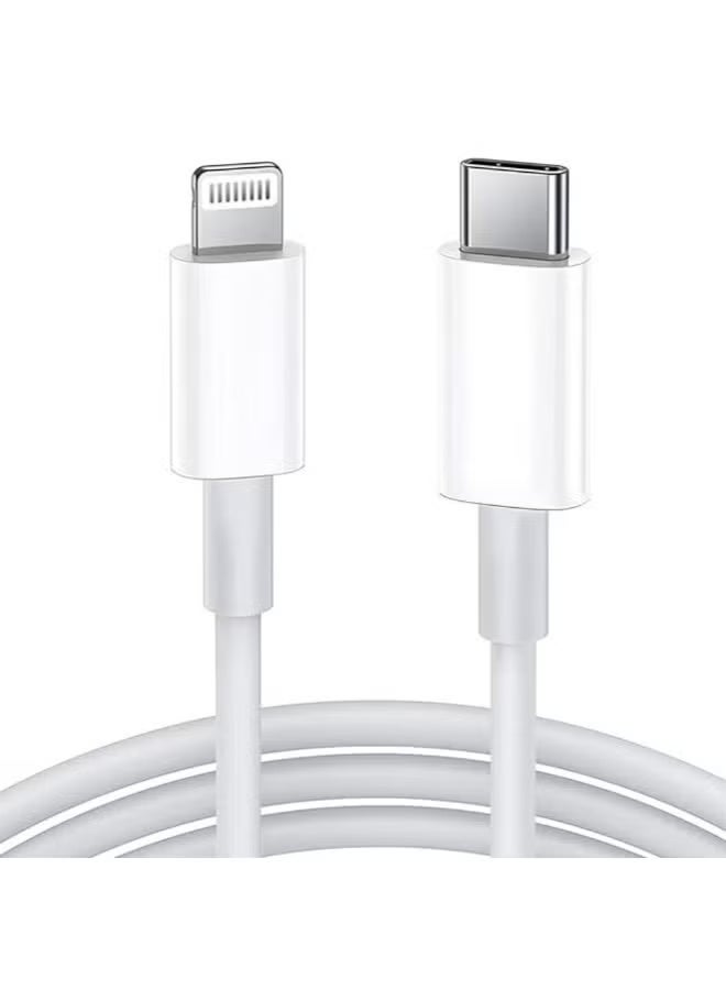 ليناكز الأصلي كابل شحن سريع أصلي بقوة 20 واط من النوع C إلى Lightning، متوافق مع أجهزة iPhone 13 و iPhone 11 و iPhone 11 Pro و iPhone 11 Pro Max و iPhone 12 و iPhone 12 Pro و iPhone 12 Pro Max و iPhone 13 و iPhone 13 (الكابل فقط) BH_UY117 - Image 1
