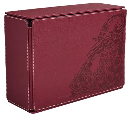 Dragon Shield RPG Game Master Companion Blood Red Compatible with Official DND Spell Cards 6 Foam Trays with Room for a Total of Over 40 Miniatures of Various Sizes - Image 1