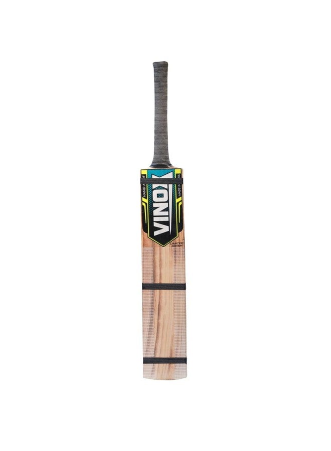 VINOX Present Full Cane Kashmir Willow Cricket Bat | |Kashmir Willow - Grade 2 | Cricket Bat | Full Cane Handle Triple Gutting Band (Short Hand) - Image 2