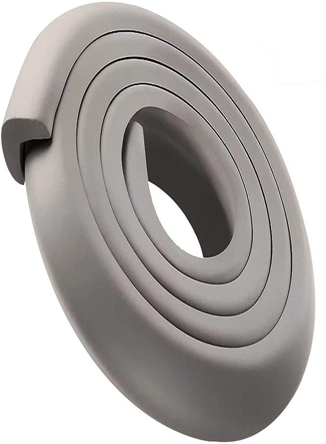 KPNG Kids Baby Safety Rubber Bumper Strip, 2M Protectors Table Edge Safe Corner Guard Anti-Collision Bar Protector for Different Size Furniture, Suitable for Home, Nursery (Gray, Pack of-1) - Image 1