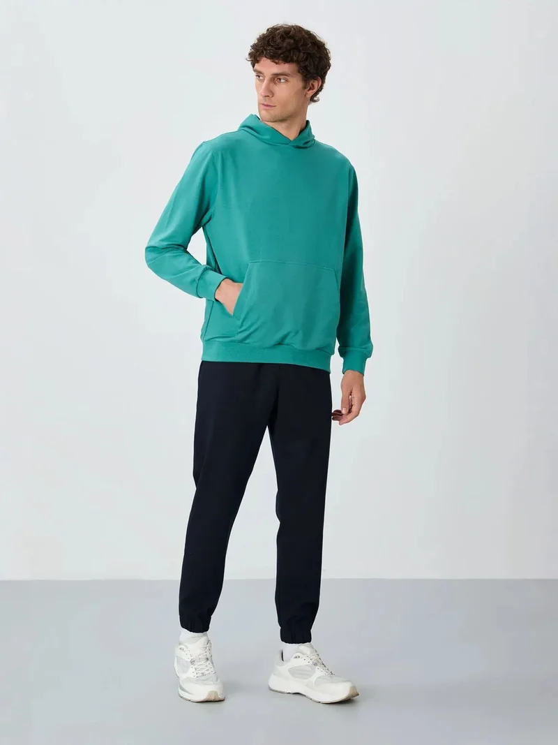 تومي لايف TOMMY Men's Regular Fit Fleece Sweatpants