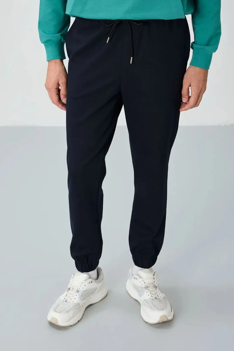 تومي لايف TOMMY Men's Regular Fit Fleece Sweatpants