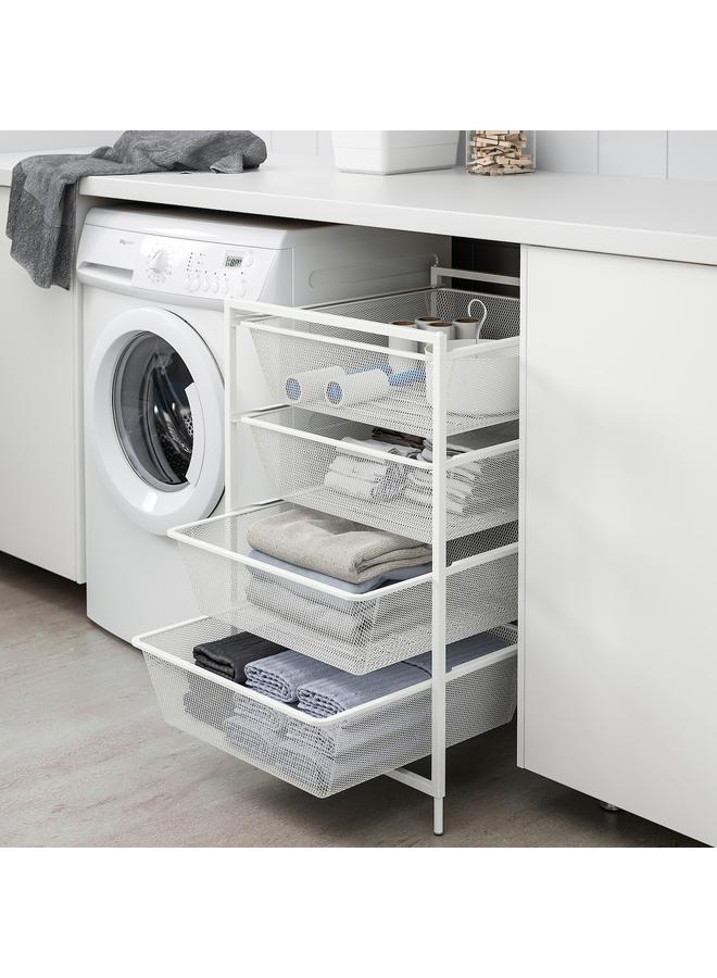 إيروريكس مجموعة تخزين، أبيض، 50X51X73 سم - Image 2