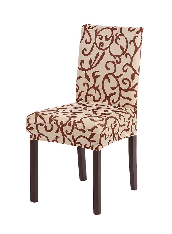 Printed Spandex Chair Cover Multicolour 0.135kg - Image 1