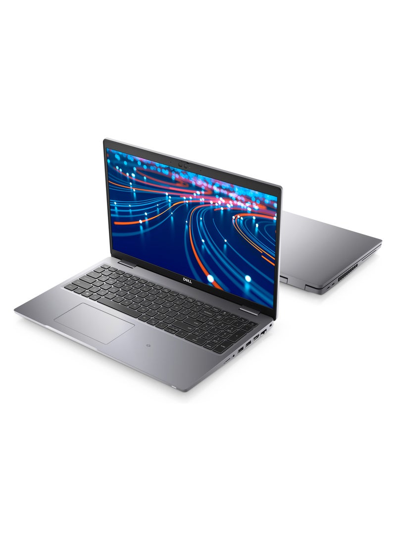 DELL Latitude 5520 Notebook Laptop 11th Gen Intel i7-1185G7 Vpro, Ram 16Gb DDR4, M.2 512 Gb Ssd, 2Gb Nvidia GeForce MX450 Graphics, 15.6" FHD, HD Camera, Win 11 Pro English/Arabic Grey - Image 3