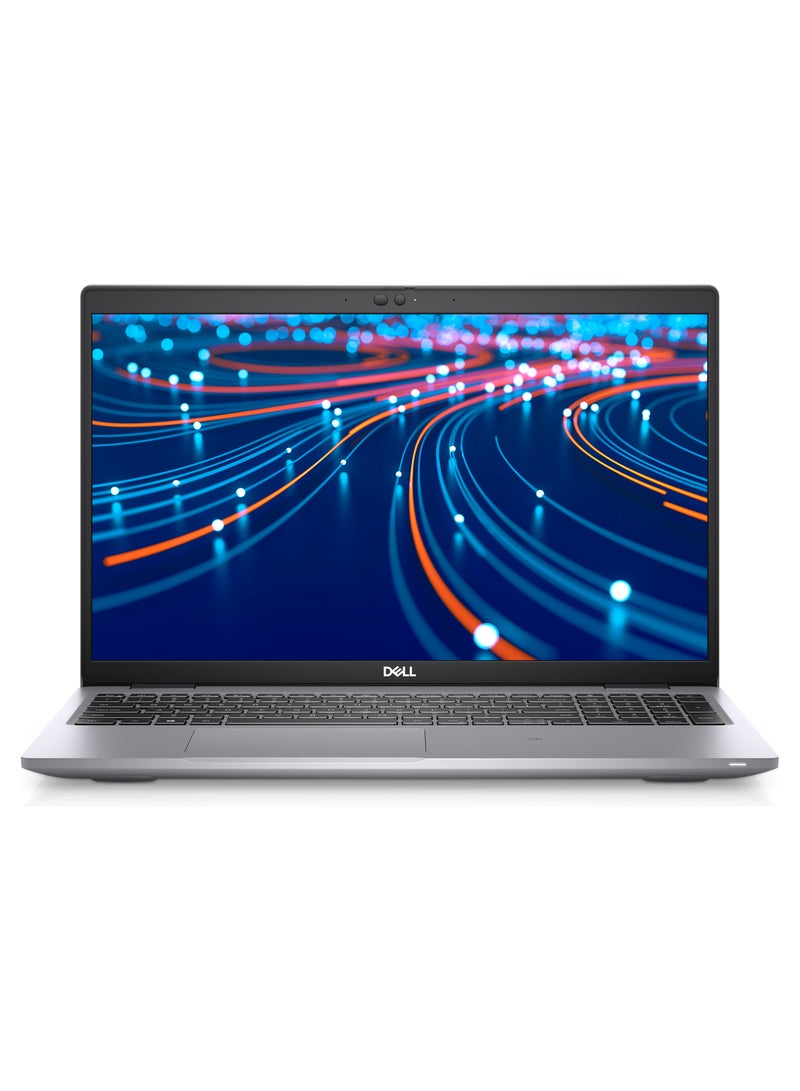 DELL Latitude 5520 Notebook Laptop 11th Gen Intel i7-1185G7 Vpro, Ram 16Gb DDR4, M.2 512 Gb Ssd, 2Gb Nvidia GeForce MX450 Graphics, 15.6" FHD, HD Camera, Win 11 Pro English/Arabic Grey - Image 1