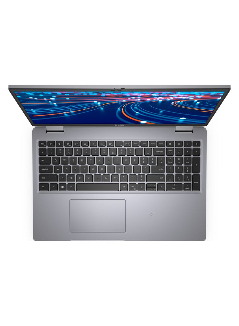 DELL Latitude 5520 Notebook Laptop 11th Gen Intel i7-1185G7 Vpro, Ram 16Gb DDR4, M.2 512 Gb Ssd, 2Gb Nvidia GeForce MX450 Graphics, 15.6" FHD, HD Camera, Win 11 Pro English/Arabic Grey - Image 5