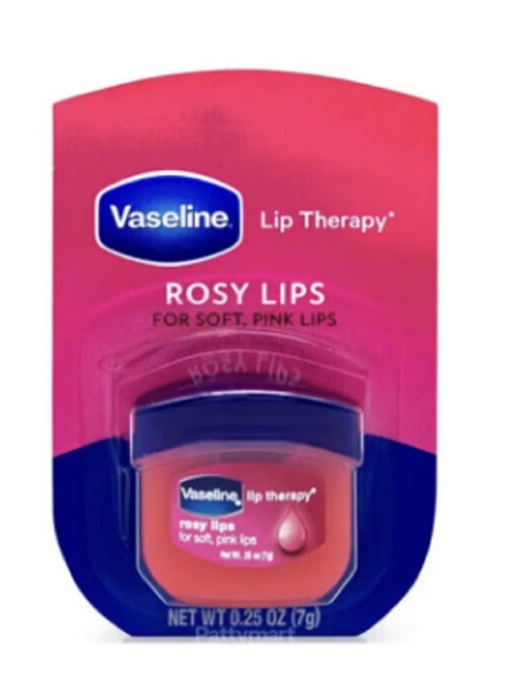 Vaseline Lip Tub Rosy Pink 7grams
