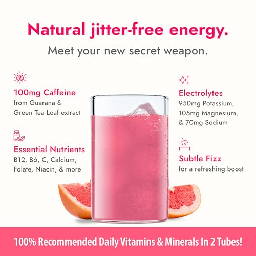 Zipfizz Daily Energy Drink Powder, Pink Grapefruit, 20 Pack | 3-in-1 Sustained Energy, Rapid Hydration, and Essential Vitamins | Sugar-Free | Electrolyte Powder | Contains Vitamin B-12 & Antioxidants - Image 3