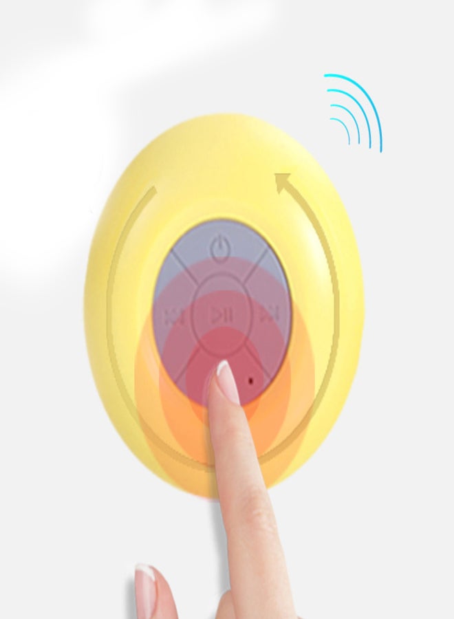 BTS-06 Outdoor Portable Waterproof Mini Bluetooth Speaker Big Suction Cup Bathroom Outdoor Car Gift Audio blue - Image 3