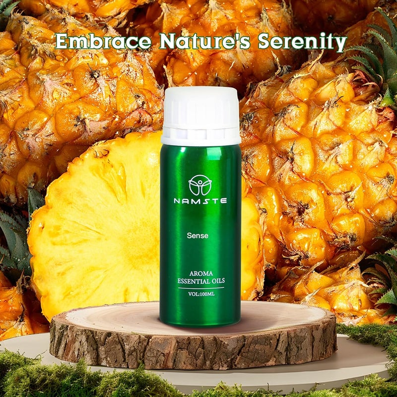 NAMSTE Sense Essential Oil 100ML | Premium Scent Essential Oils for Diffusers Blend of Red Berry, Peach Blossom, Sandalwood for Mood Lifting - Image 3