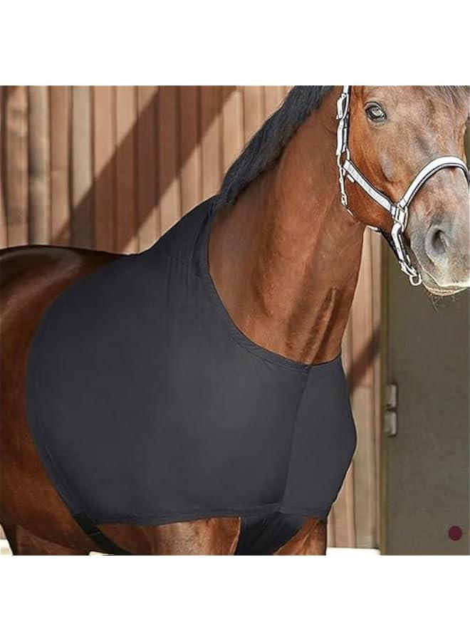 Generic Horse Sleazy Shoulder | Horse Stretchy Shoulder Guard | Horse Chest Saver Protector, Stretch Vest, Anti Rub Bib for Comfort & Protection - Image 3
