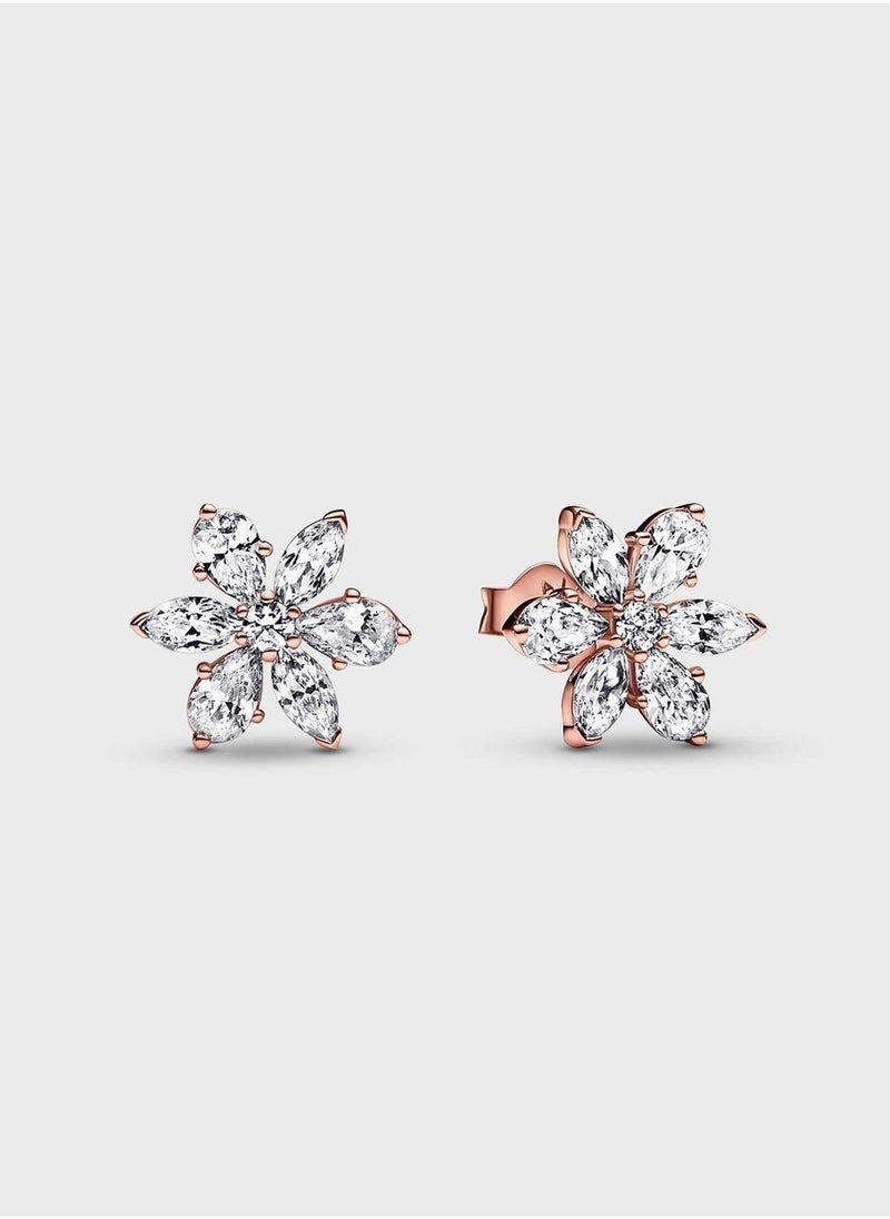 PANDORA Sparkling Herbarium Cluster Stud Earrings  - Image 1