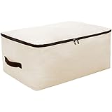 iwill CREATE PRO iwill CREATE PRO Premium Canvas Big Size Soft Storage Bag for Bedroom Closet, Winter Garment, Sweaters, Down Jacket,  - Image 1