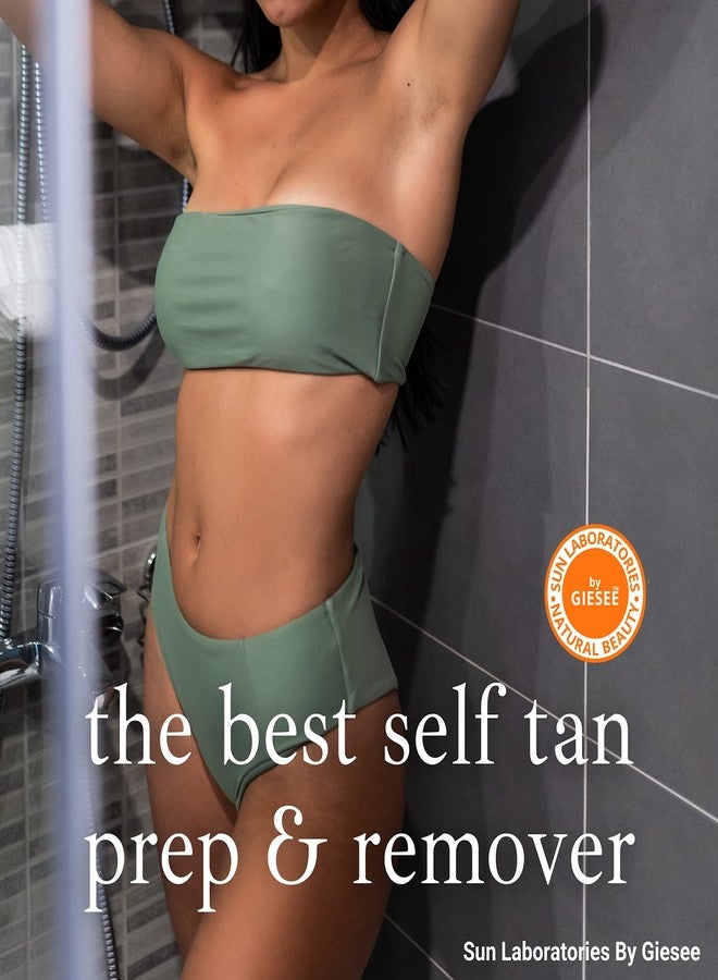 Sun Laboratories by Giesee Sun Laboratories Exfoliating Mitt - Body Exfoliator Glove, Body Scrub, Body Scrubber - Deep Exfoliating Gloves for Dead Skin Removal, Self Tan Eraser, Pre Tan Exfoliator - Image 5