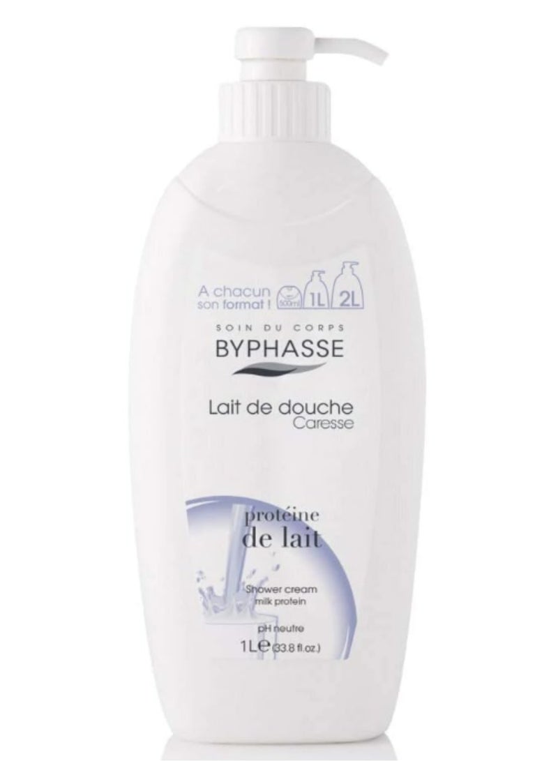 BYPHASSE Byphasse shower cream milk protein 1L