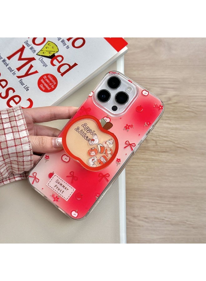 NIBEMINENT Rocking Horse Protective TPU Case Cover For iPhone 15, Summer Fruit With Shaker Rack - Image 3