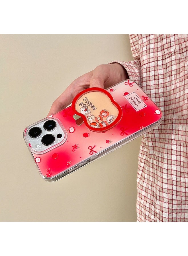 NIBEMINENT Rocking Horse Protective TPU Case Cover For iPhone 15, Summer Fruit With Shaker Rack - Image 1