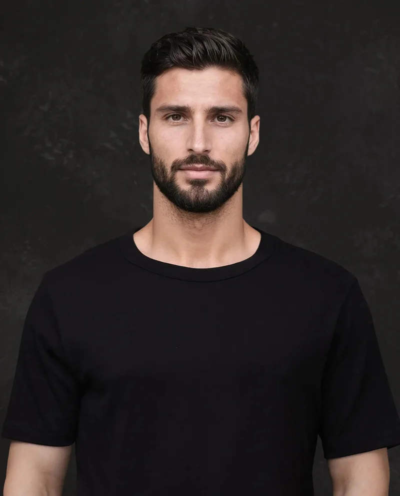 Rare Rabbit Men's Cotton Solid T-Shirt