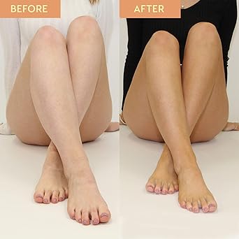 He-Shi HeShi Gradual Tan Moisturiser Day to Day Medium Tanning Lotion Natural Self Tanning Lotion Bronze Glow with Vitamin E Vegan Cruelty Free Hydrating Tan for Face Body 200ml - Image 4