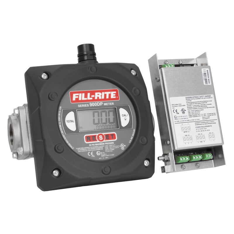 FillRite 900CDP 1 640 GPM23151 LPM Digital Nutating Disc Fuel Transfer Meter with Pulse Output