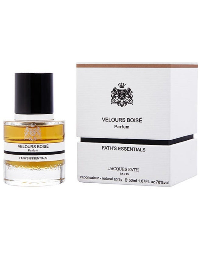 Jacques Fath Jacques Faith Velours Boisé Eau De Parfum 50ml – Elegant, Woody, and Long-Lasting - Image 2