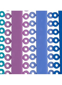General Dental Orthodontic Ligature Ties, 1040 PCS Orthodontic O-rings Braces Rubber Bands Multi-color  - Image 3