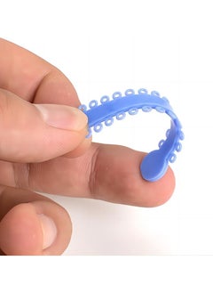General Dental Orthodontic Ligature Ties, 1040 PCS Orthodontic O-rings Braces Rubber Bands Multi-color  - Image 4