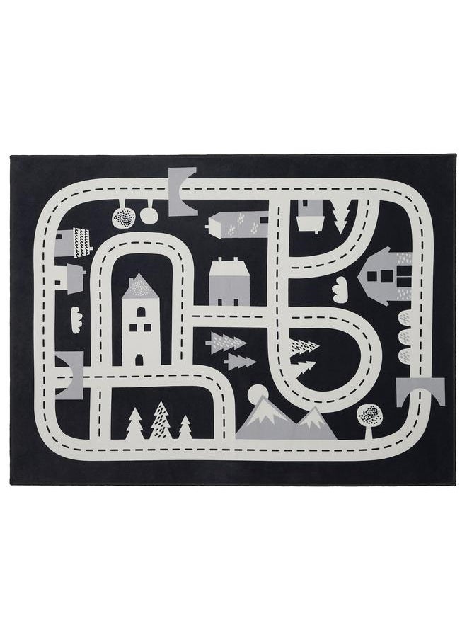 Green Tiger - Rug, dark grey, 74x100 cm - Image 1