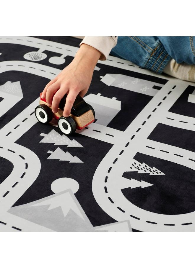 Green Tiger - Rug, dark grey, 74x100 cm - Image 1
