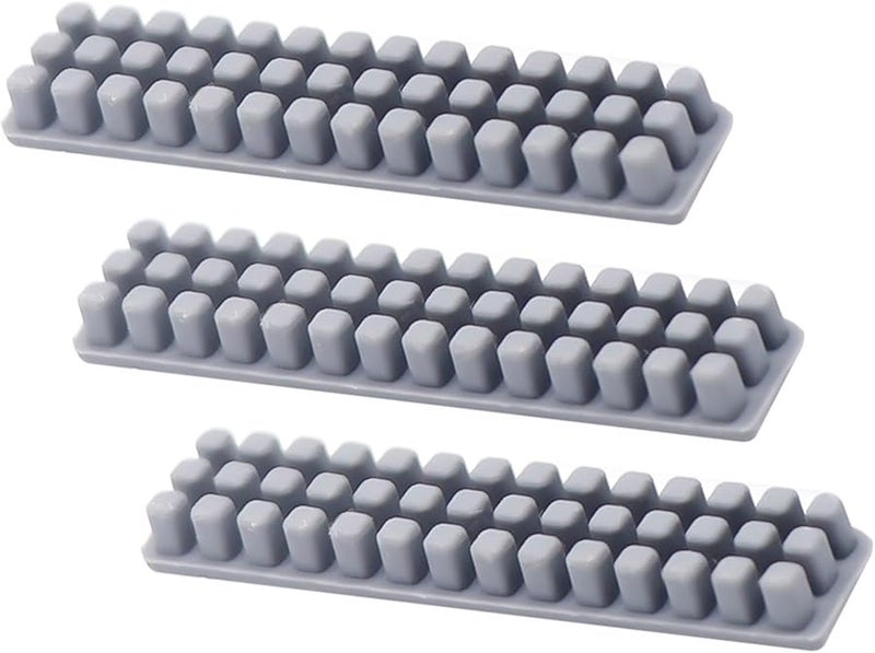 فرشاة تنظيف فوهة السيليكون الزرقاء للاستخدام في المختبر والمدرسة والمكتب - Image 4