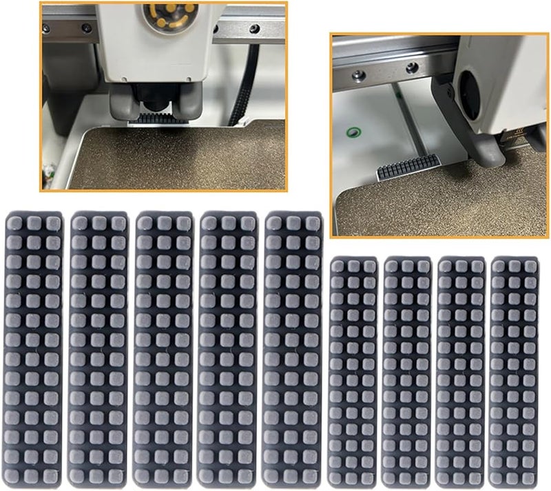 فرشاة تنظيف فوهة السيليكون الزرقاء للاستخدام في المختبر والمدرسة والمكتب - Image 3