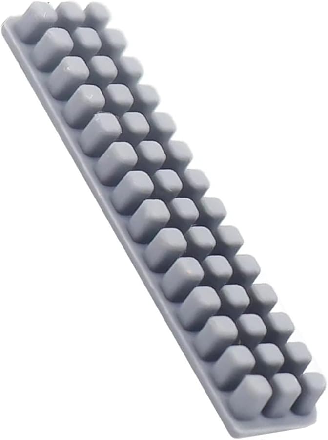 فرشاة تنظيف فوهة السيليكون الزرقاء للاستخدام في المختبر والمدرسة والمكتب - Image 2