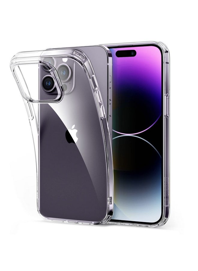 اي اس ار جراب ESR لهاتف iPhone 14 Pro Max، حماية من الصدمات والسقوط، سلسلة Project Zero، TPU، مقاوم للاصفرار، رفيع ورفيع، غطاء خلفي شفاف، شفاف  - Image 1