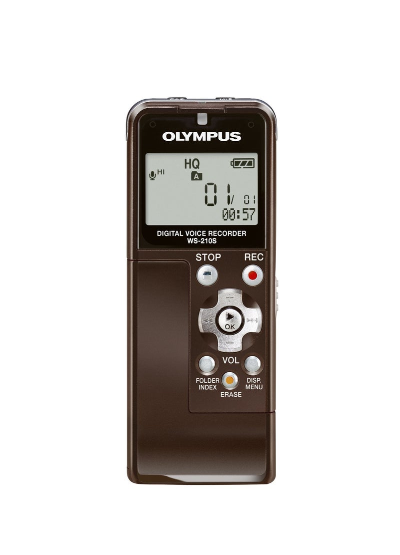 Olympus WS-210S Voice Recorder (141960) (Brown) - Image 5