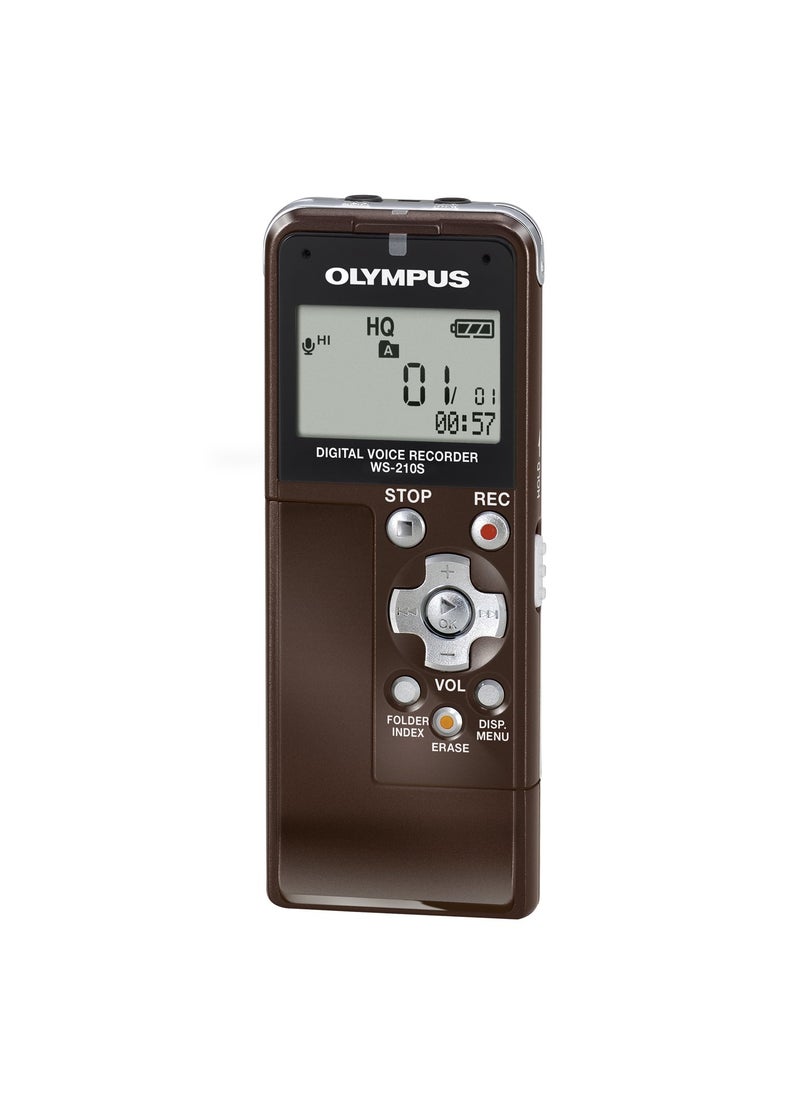 Olympus WS-210S Voice Recorder (141960) (Brown) - Image 4